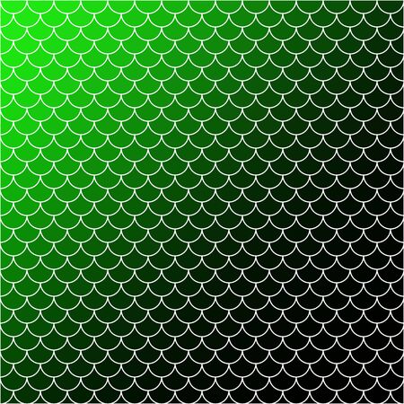 Green Roof tiles pattern, Creative Design Templatesのイラスト素材