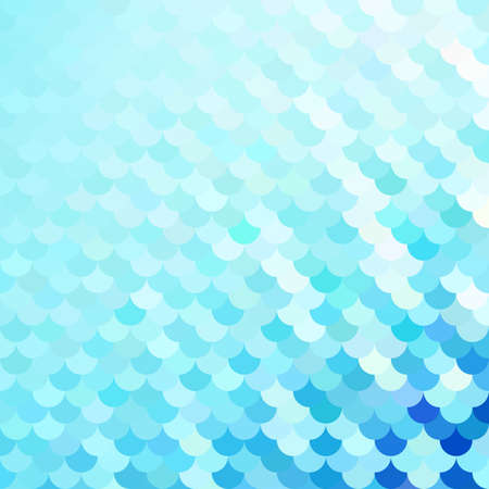 Blue Roof tiles pattern, Creative Design Templatesのイラスト素材