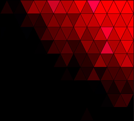 Red Square Grid Mosaic Background, Creative Design Templatesのイラスト素材