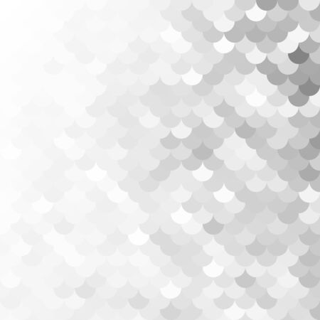 Gray White Roof tiles pattern, Creative Design Templatesのイラスト素材