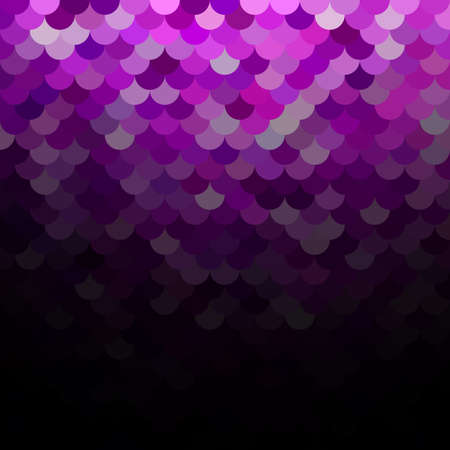 Purple Roof tiles pattern, Creative Design Templatesのイラスト素材