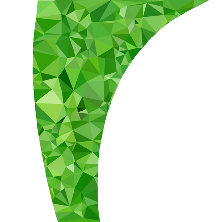 Green Polygonal Mosaic Background, Creative Design Templatesのイラスト素材
