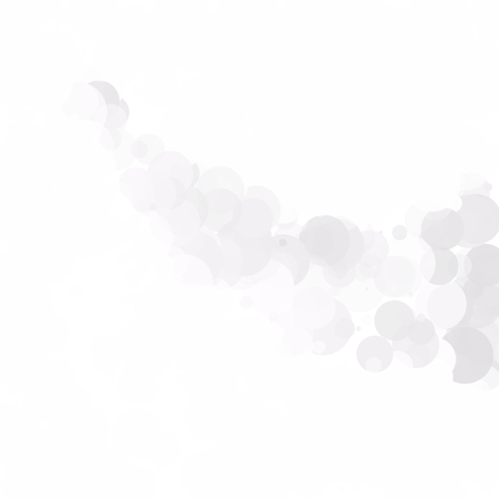 Bubbles Circle Dots Unique Gray White Bright Vector Backgroundのイラスト素材