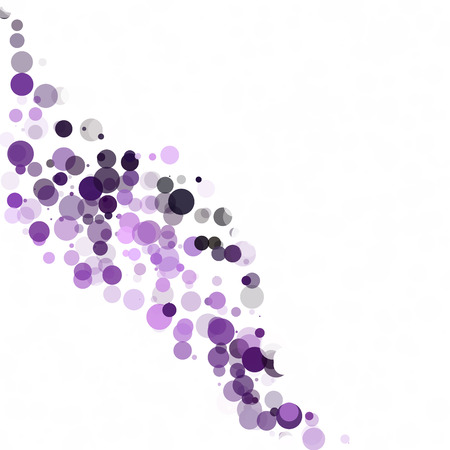 Bubbles Circle Dots Unique Purple Bright Vector Backgroundのイラスト素材