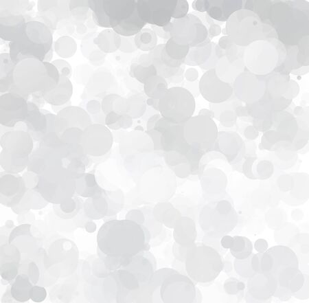 Bubbles Unique Gray White Bright Vector Backgroundのイラスト素材