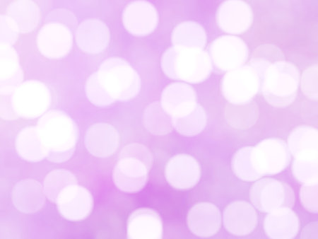 Defocused Unique Abstract Purple Bokeh Festive Lightsの写真素材