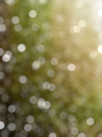 Defocused Unique Abstract Yellow Bokeh Festive Lightsの写真素材