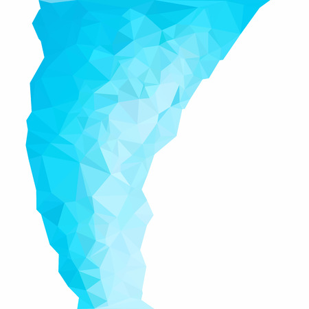 Blue Polygonal Mosaic Background, Creative Design Templatesのイラスト素材