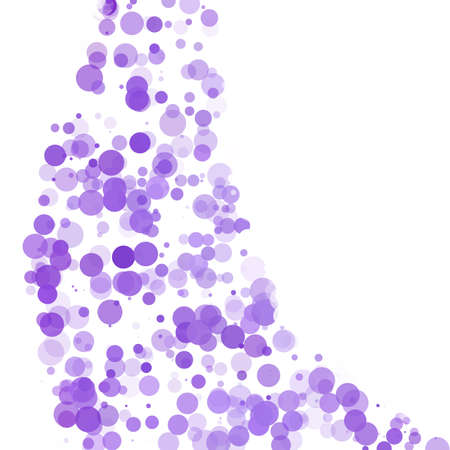 Bubbles Circle Dots Unique Purple Bright Vector Backgroundのイラスト素材