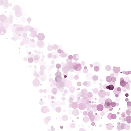 Bubbles Circle Dots Unique Purple Bright Vector Backgroundのイラスト素材