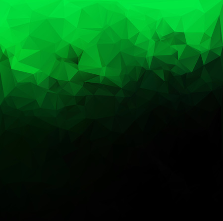 Green Polygonal Mosaic Background, Creative Design Templatesのイラスト素材