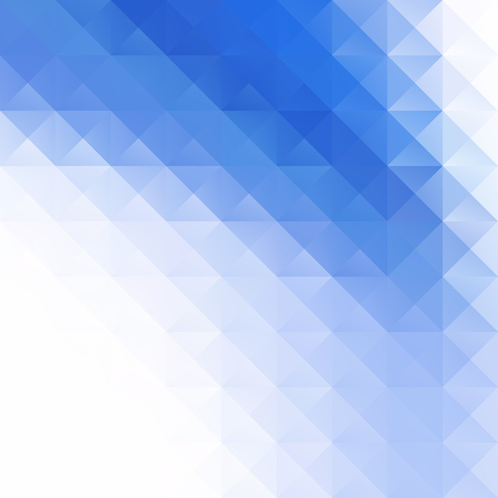 Blue Grid Mosaic Background, Creative Design Templatesのイラスト素材