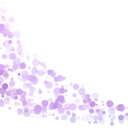 Bubbles Circle Dots Unique Purple Bright Vector Backgroundのイラスト素材
