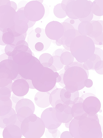 Bubbles Unique Pink Bright Vector Backgroundのイラスト素材