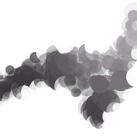 Bubbles Circle Dots Unique Black Bright Vector Backgroundのイラスト素材