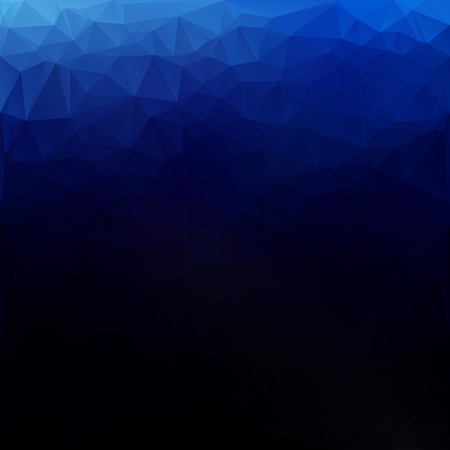 Blue Polygonal Mosaic Background, Creative Design Templatesのイラスト素材