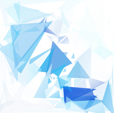 Blue Break Mosaic Background, Creative Design Templatesのイラスト素材