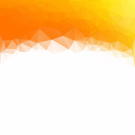 Orange Polygonal Mosaic Background, Creative Design Templatesのイラスト素材