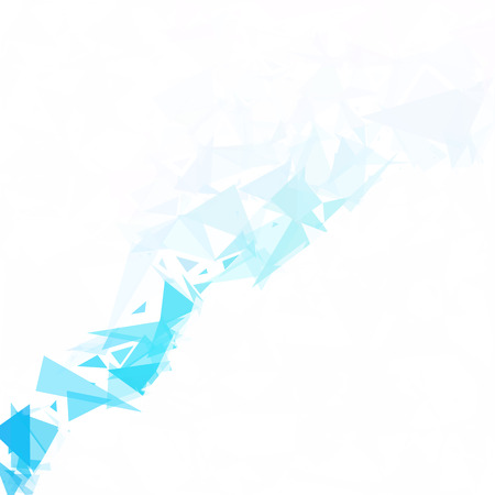 Blue Break Mosaic Background, Creative Design Templatesのイラスト素材