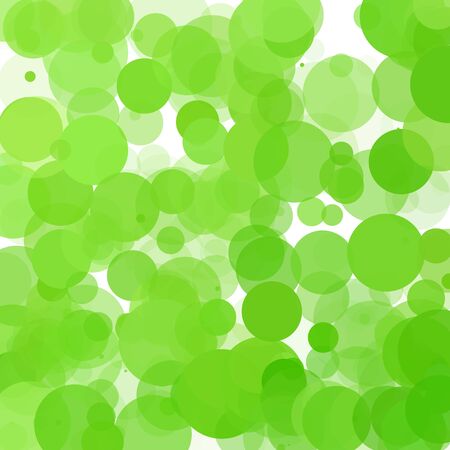 Bubbles Unique Green Bright Vector Backgroundのイラスト素材