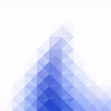 Blue Grid Mosaic Background, Creative Design Templatesのイラスト素材