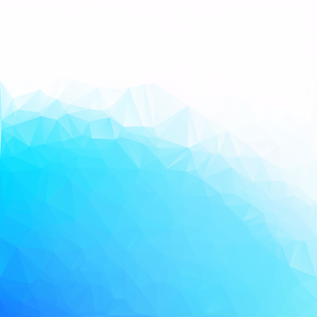 Blue Polygonal Mosaic Background, Creative Design Templatesのイラスト素材
