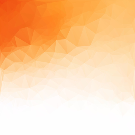 Orange Polygonal Mosaic Background, Creative Design Templatesのイラスト素材