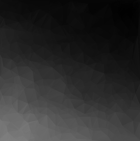 Black Polygonal Mosaic Background, Creative Design Templatesのイラスト素材