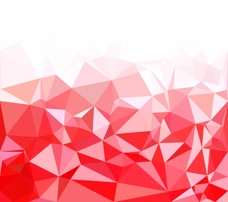 Red Polygonal Mosaic Background, Creative Design Templatesのイラスト素材