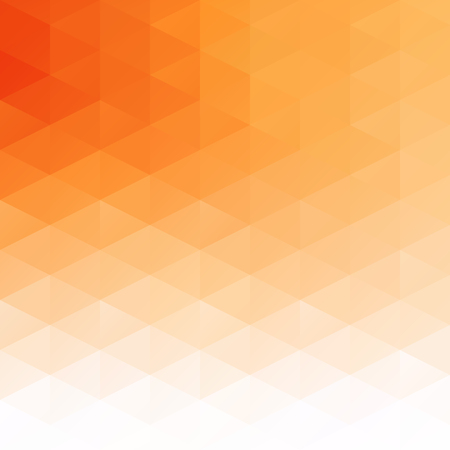 Orange Grid Mosaic Background, Creative Design Templatesのイラスト素材