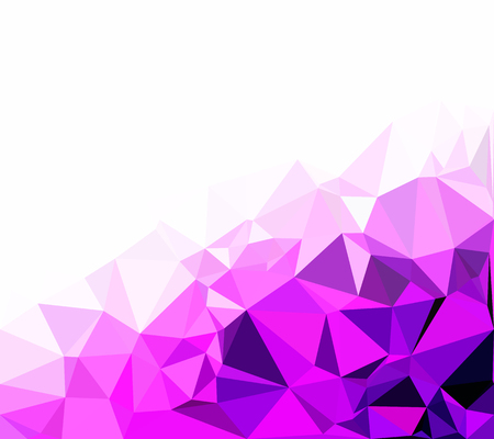 Purple Polygonal Mosaic Background, Creative Design Templatesのイラスト素材