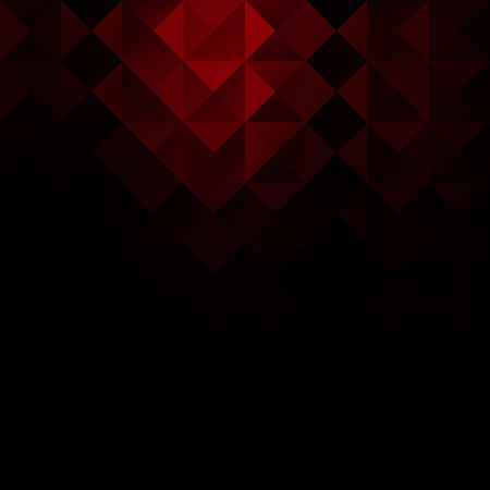 Red Grid Mosaic Background, Creative Design Templatesのイラスト素材