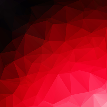 Red Polygonal Mosaic Background, Creative Design Templatesのイラスト素材