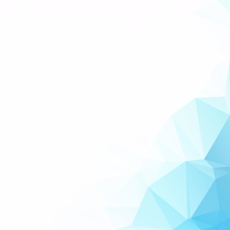 Blue Polygonal Mosaic Background, Creative Design Templatesのイラスト素材