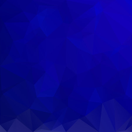 Blue Polygonal Mosaic Background, Creative Design Templates