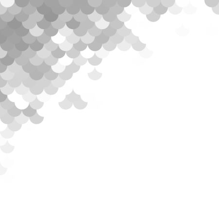 Gray White Roof tiles pattern, Creative Design Templatesのイラスト素材