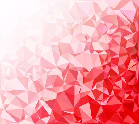 Red Polygonal Mosaic Background, Creative Design Templatesのイラスト素材