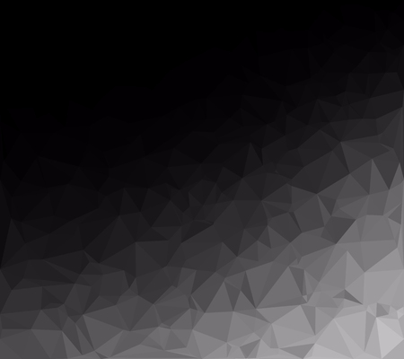 Gray White Polygonal Background, Creative Design Templatesのイラスト素材
