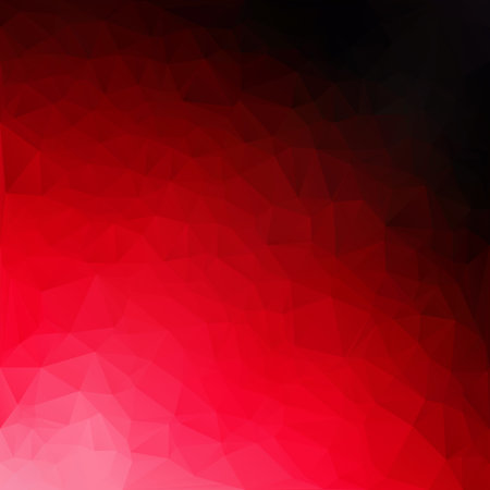 Red Polygonal Mosaic Background, Creative Design Templates