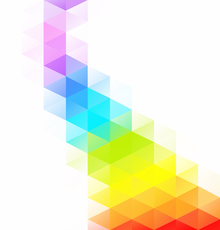 Colorful Grid Mosaic Background, Creative Design Templatesのイラスト素材