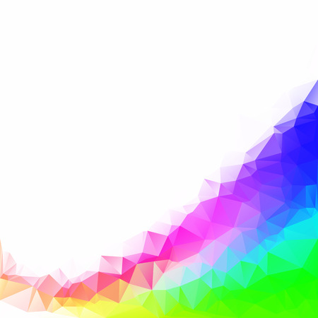 Colorful Polygonal Mosaic Background, Creative Design Templatesのイラスト素材