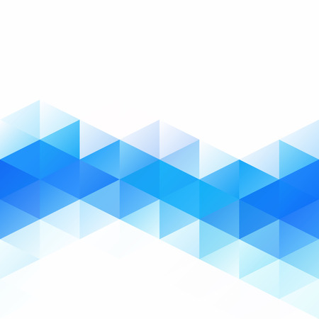 Blue Grid Mosaic Background, Creative Design Templatesのイラスト素材