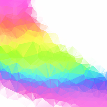 Colorful Polygonal Mosaic Background, Creative Design Templatesのイラスト素材