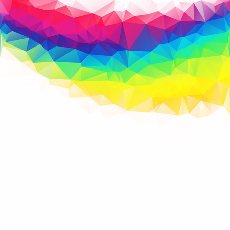 Colorful Polygonal Mosaic Background, Creative Design Templatesのイラスト素材