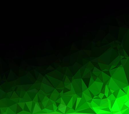 Green Polygonal Mosaic Background, Creative Design Templatesのイラスト素材
