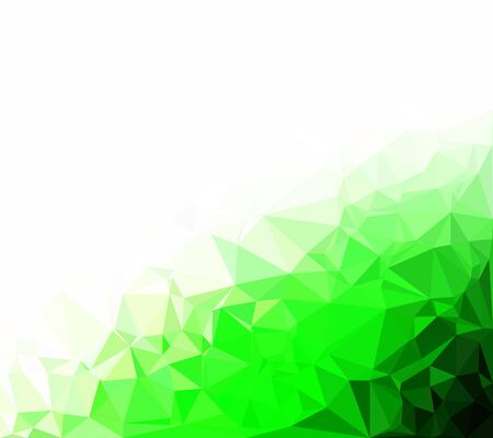 Green Polygonal Mosaic Background, Creative Design Templatesのイラスト素材