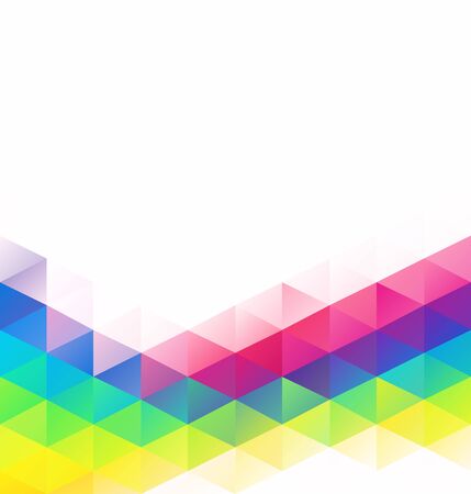 Colorful Grid Mosaic Background, Creative Design Templatesのイラスト素材