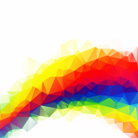 Colorful Polygonal Mosaic Background, Creative Design Templatesのイラスト素材