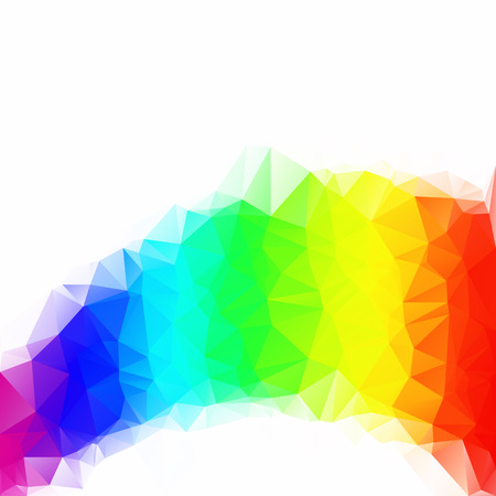 Colorful Polygonal Mosaic Background, Creative Design Templatesのイラスト素材