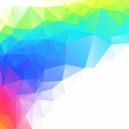 Colorful Polygonal Mosaic Background, Creative Design Templatesのイラスト素材